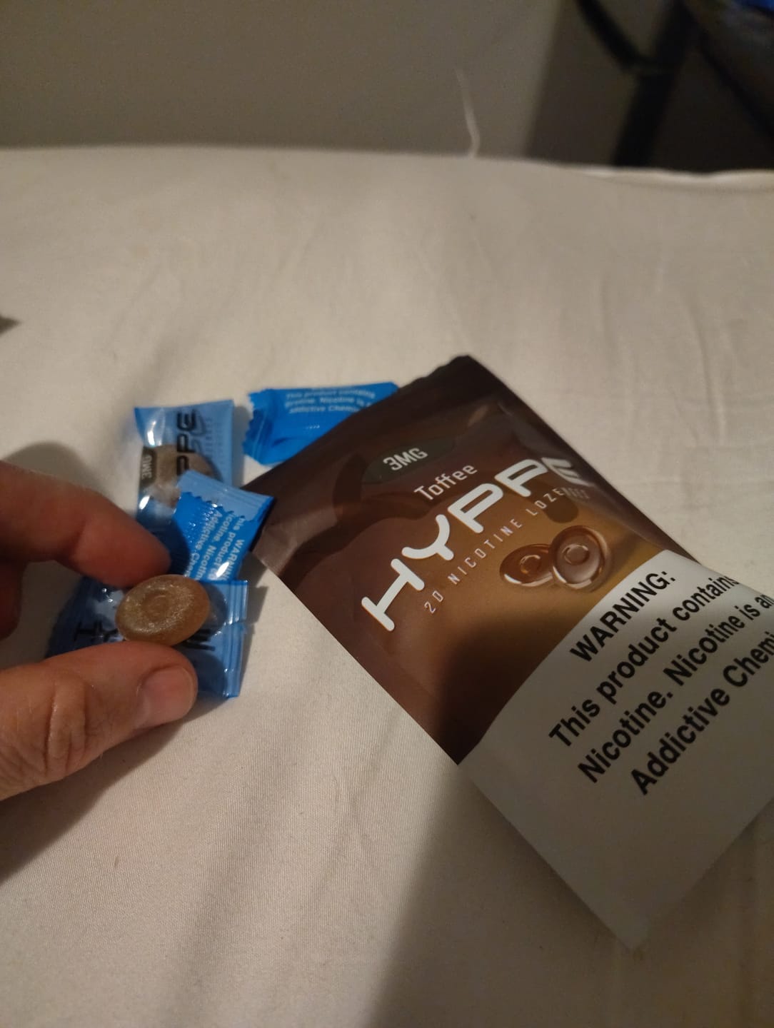 Customer photo review of Nicotine Lozenges