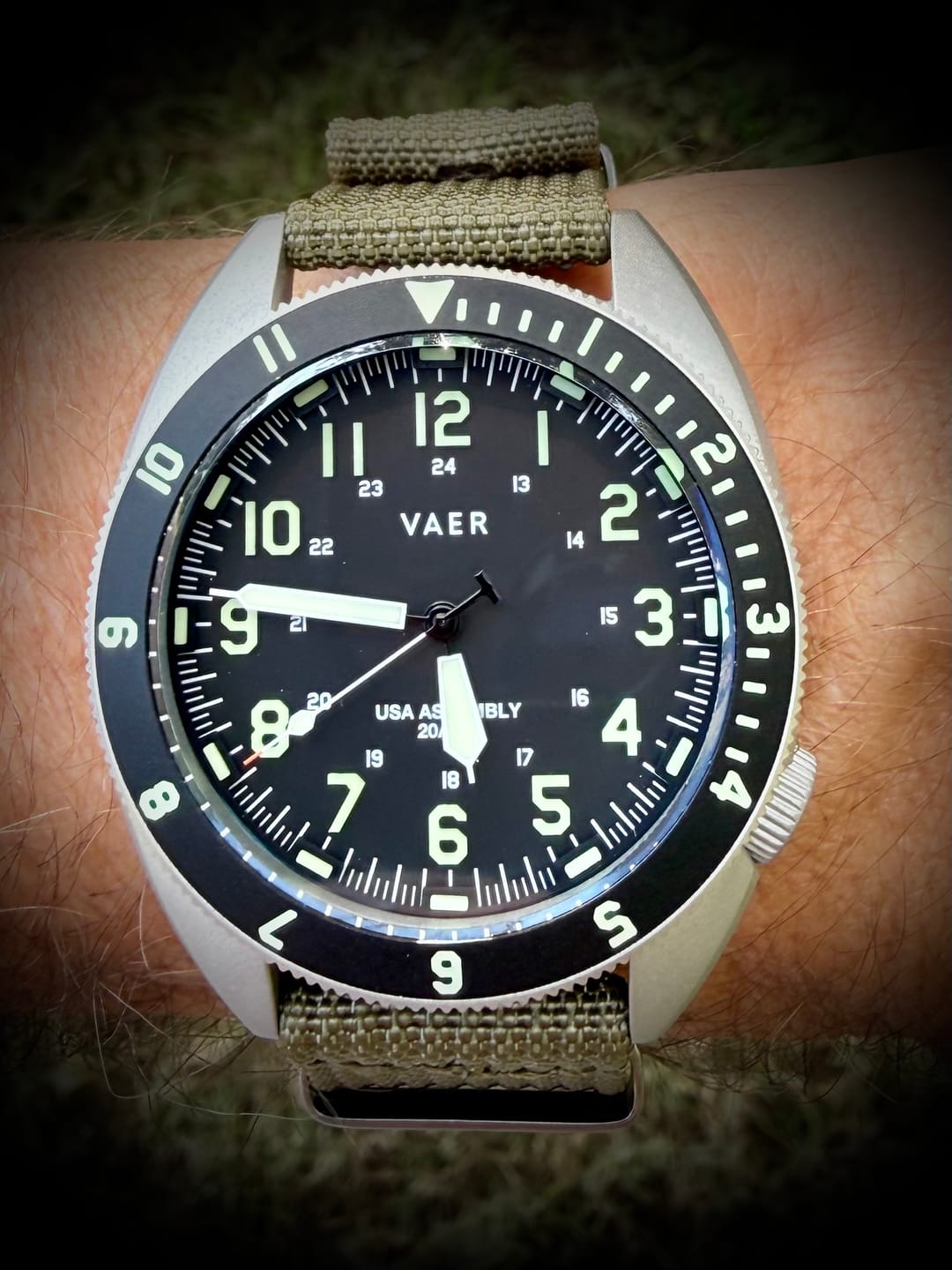 Customer photo review of Ribbed Mako FN - Army Green