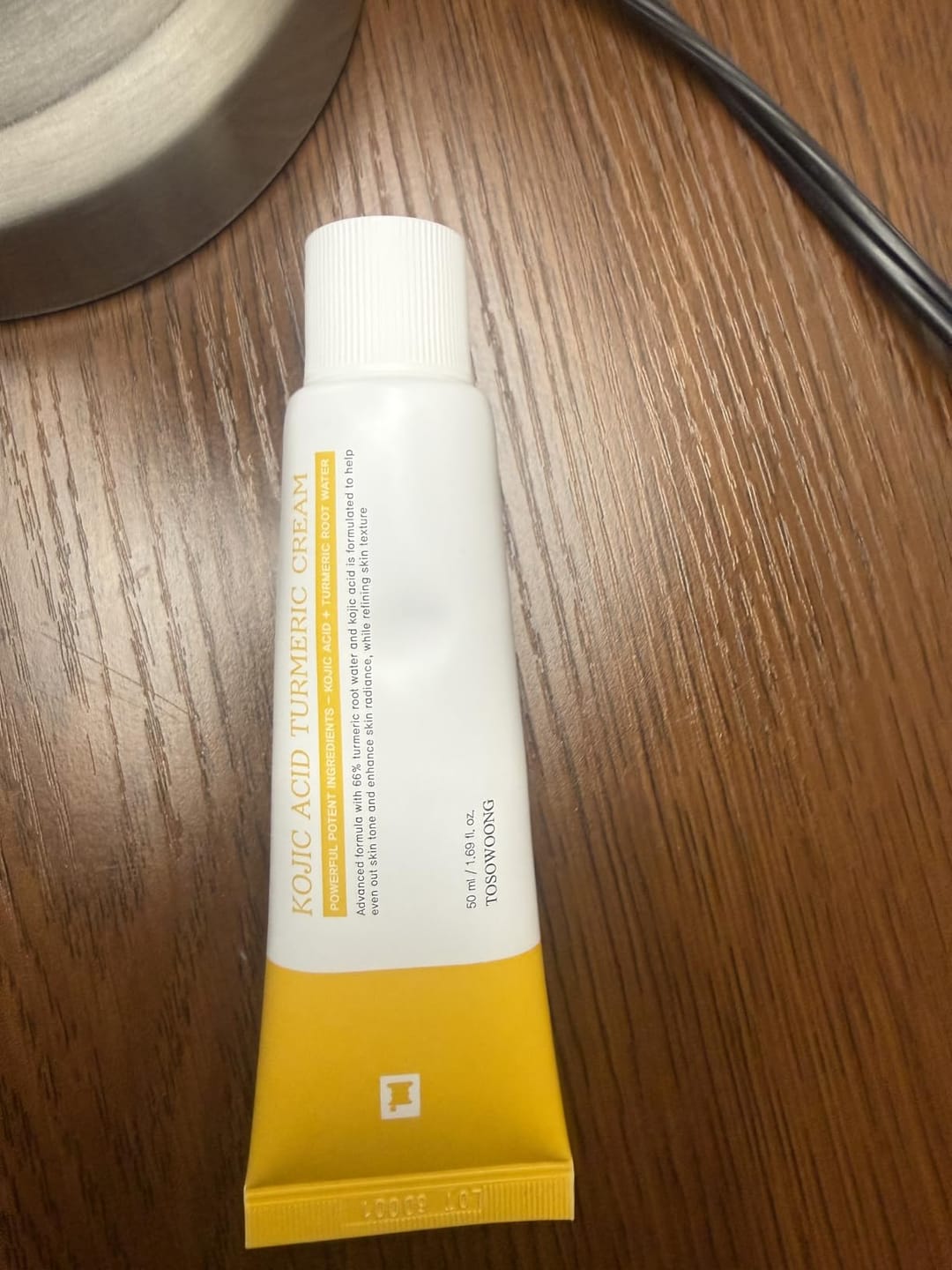 Customer photo review of Kojic Acid Turmeric Cream
