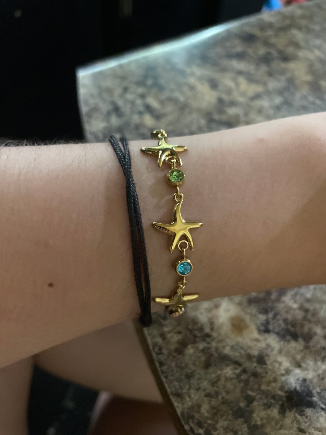 Customer photo review of Pulsera Rocalla