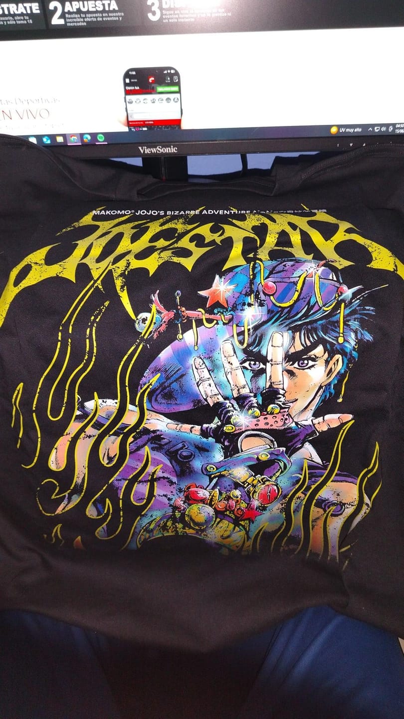 Customer photo review of JOSEPH | JOJOS | PLAYERA NEGRA