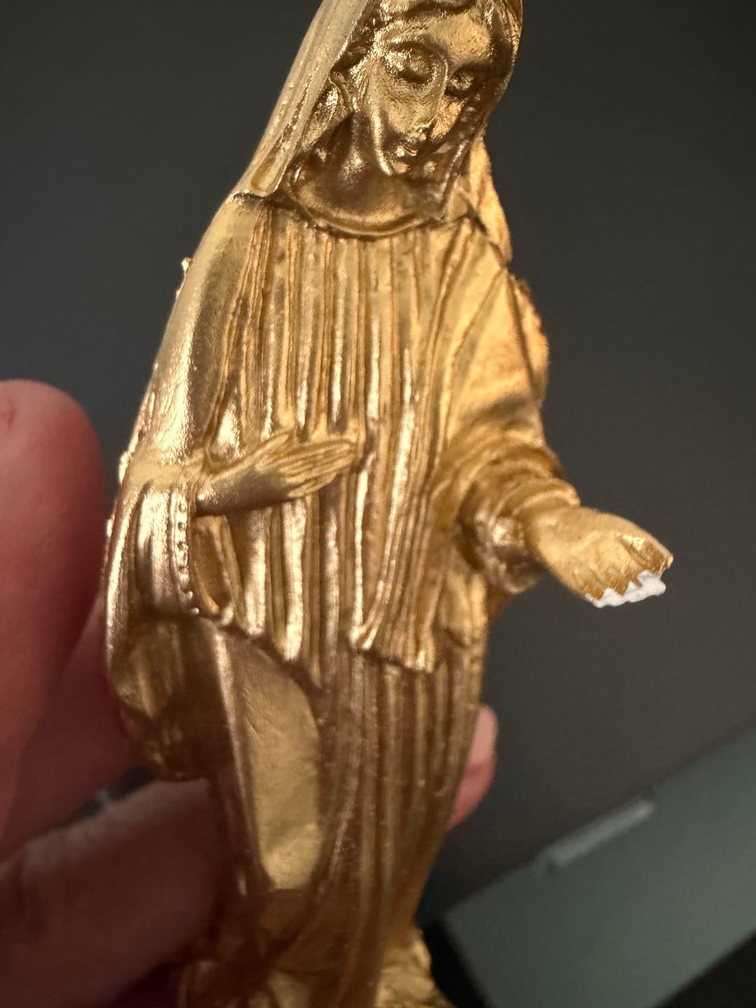 Customer photo review of Our Lady of Medjugorje Petite Statue