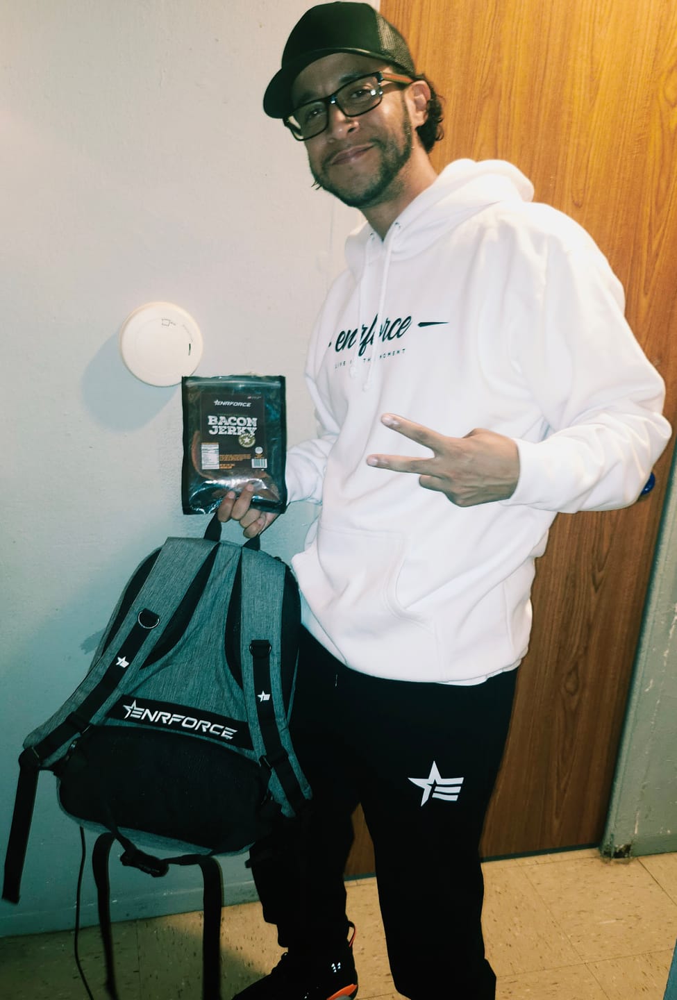 Customer photo review of Mystery Loaded Backpack