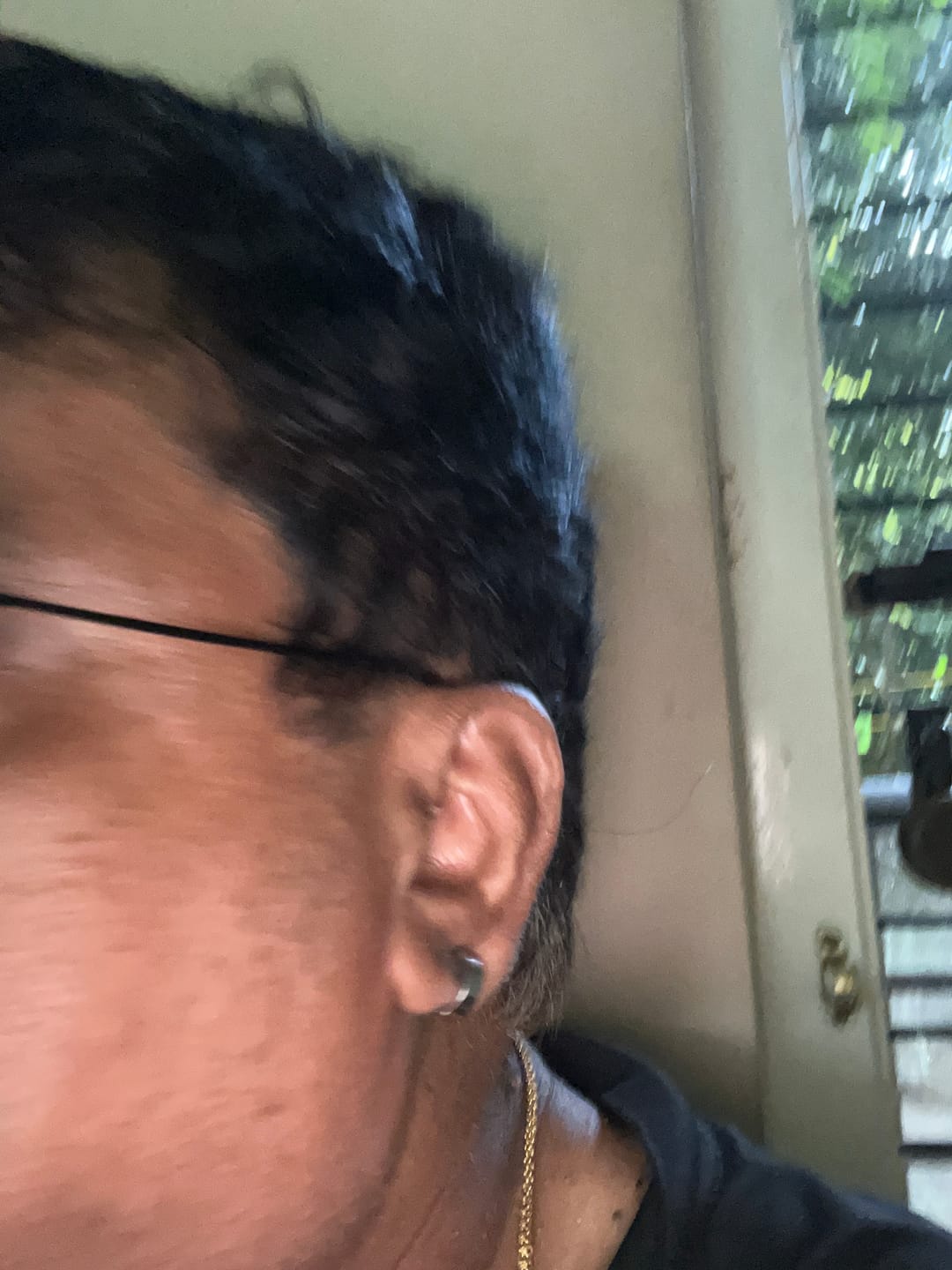 Customer photo review of Pressing Hoop (Black Unpierced)