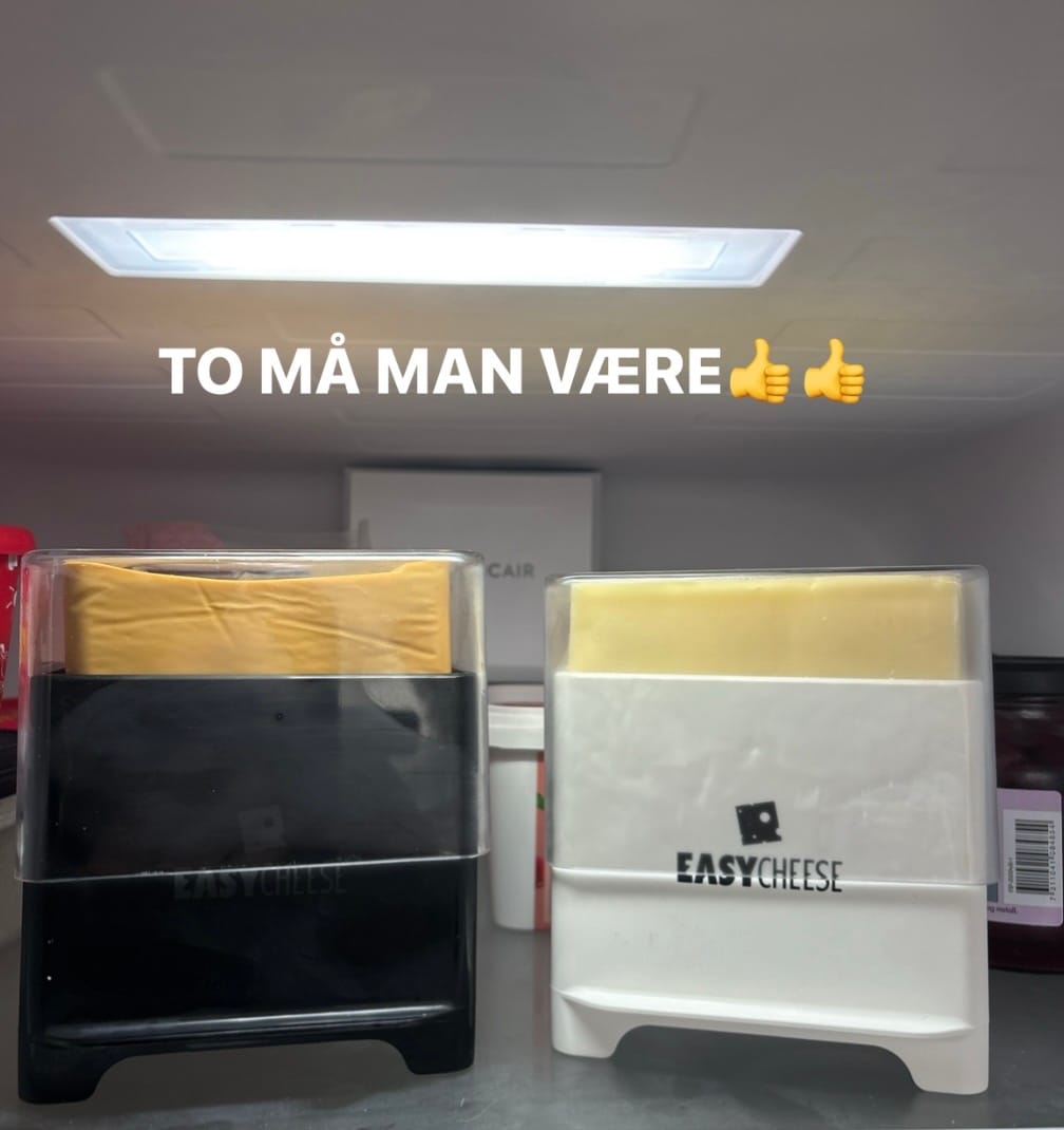 Customer photo review of EasyCheese® Osteklokke Original - Svart