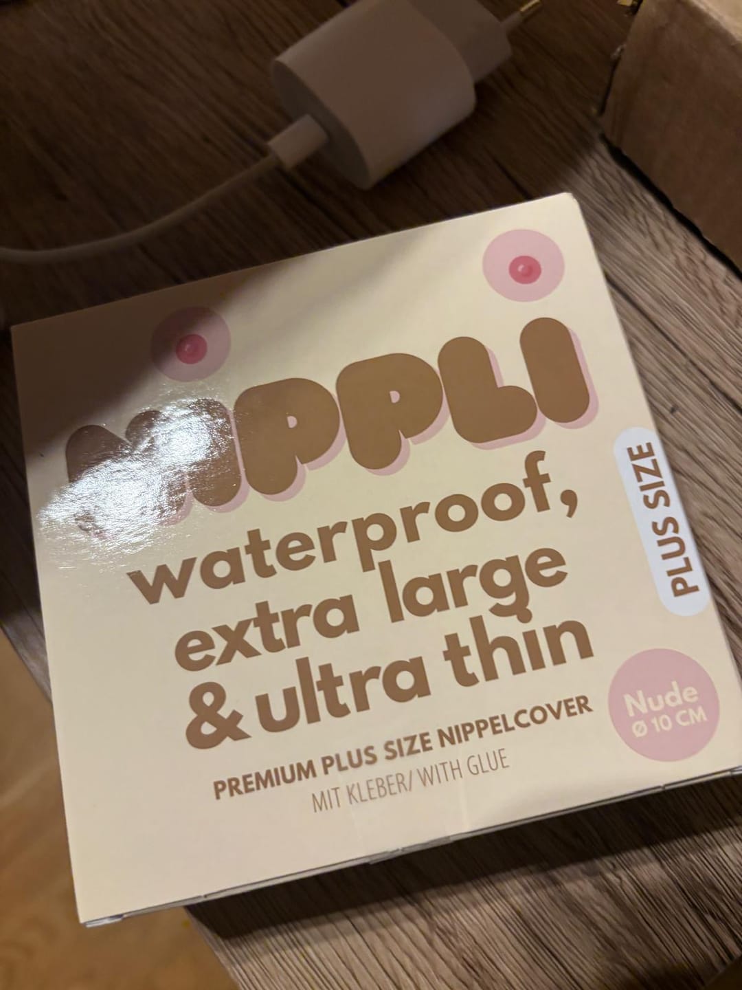 Customer photo review of Doppel Pack Plus Size Nippelcover COLOR NUDE (2 Paar) 4 St.