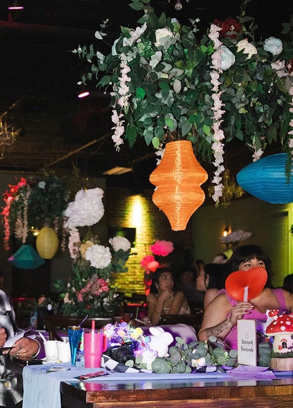 Customer photo review of Turquoise Beehive Unique Shaped Paper Lantern, 10-inch x 14-inch