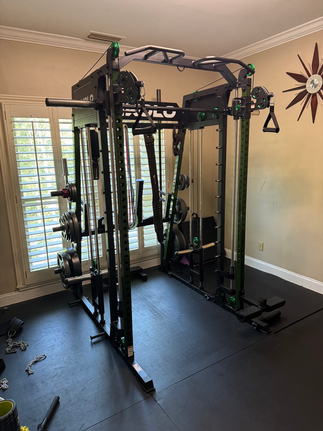 Customer photo review of M4-2.0 Ultra All-In-One Functional Home Gym Smith Machine (UPGRADED)
