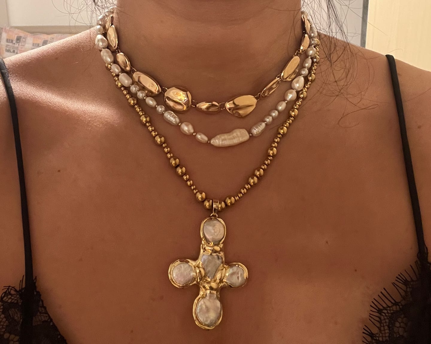 Customer photo review of Sorelle Necklace