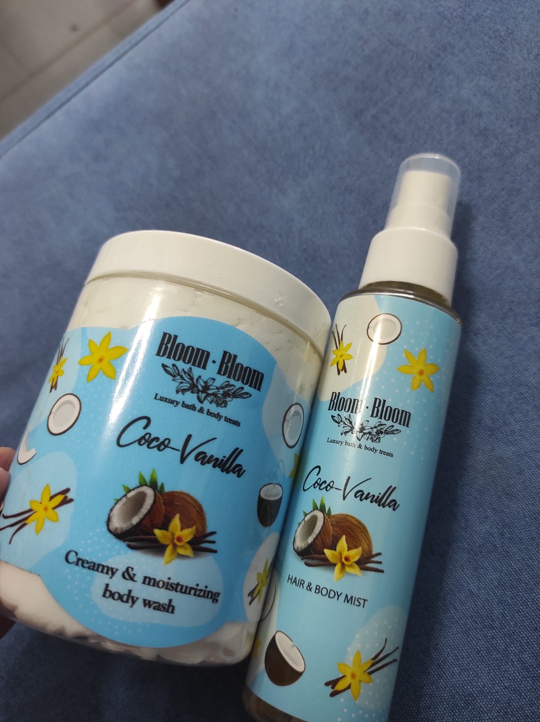 Customer photo review of Hair & Body Mist Coco-Vanilla με Πανθενόλη & Αλόη Βέρα | 100ml