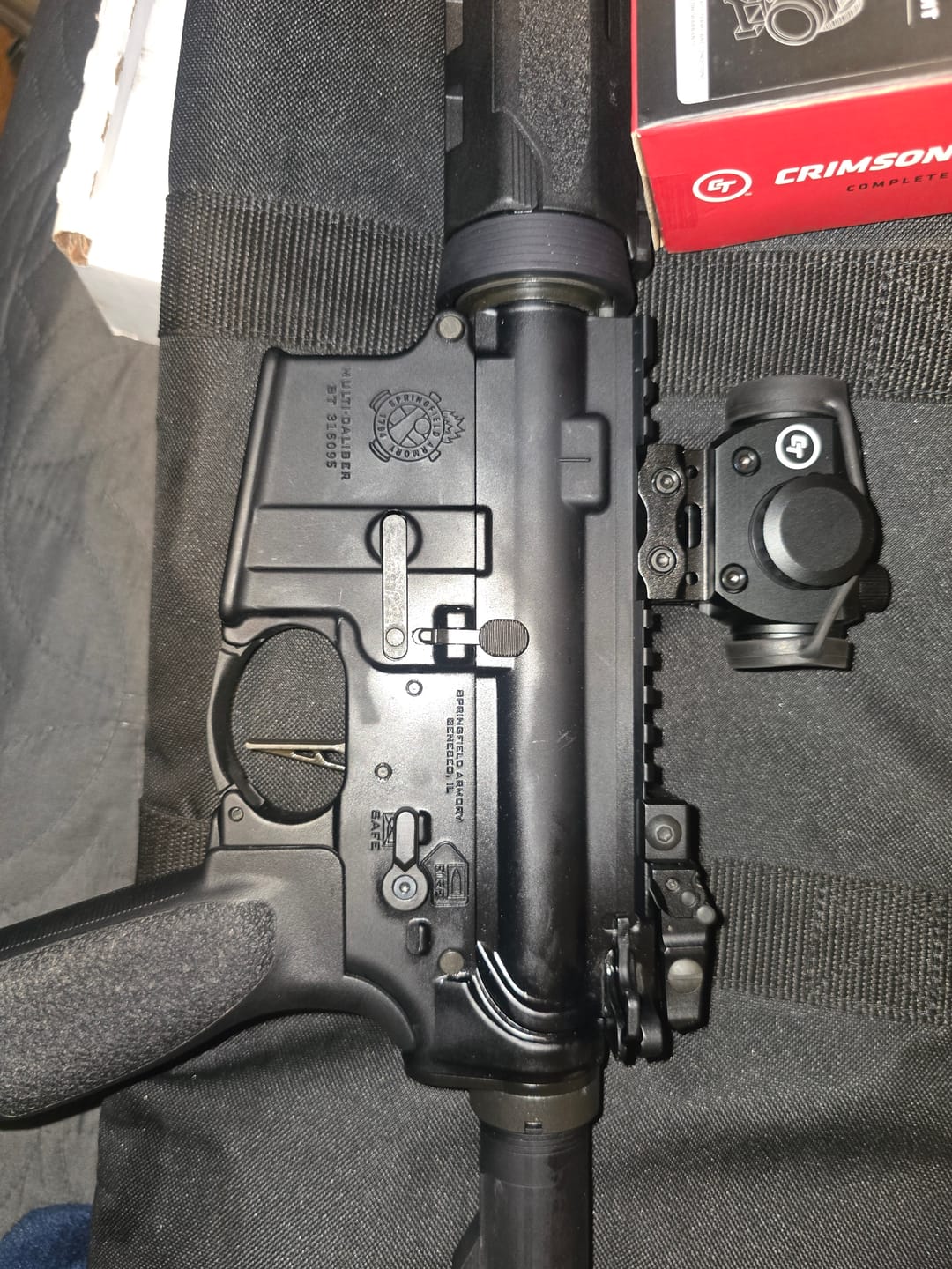 Customer photo review of 100% USA Made Super Safety with Flat Trigger – On Sale $89.99