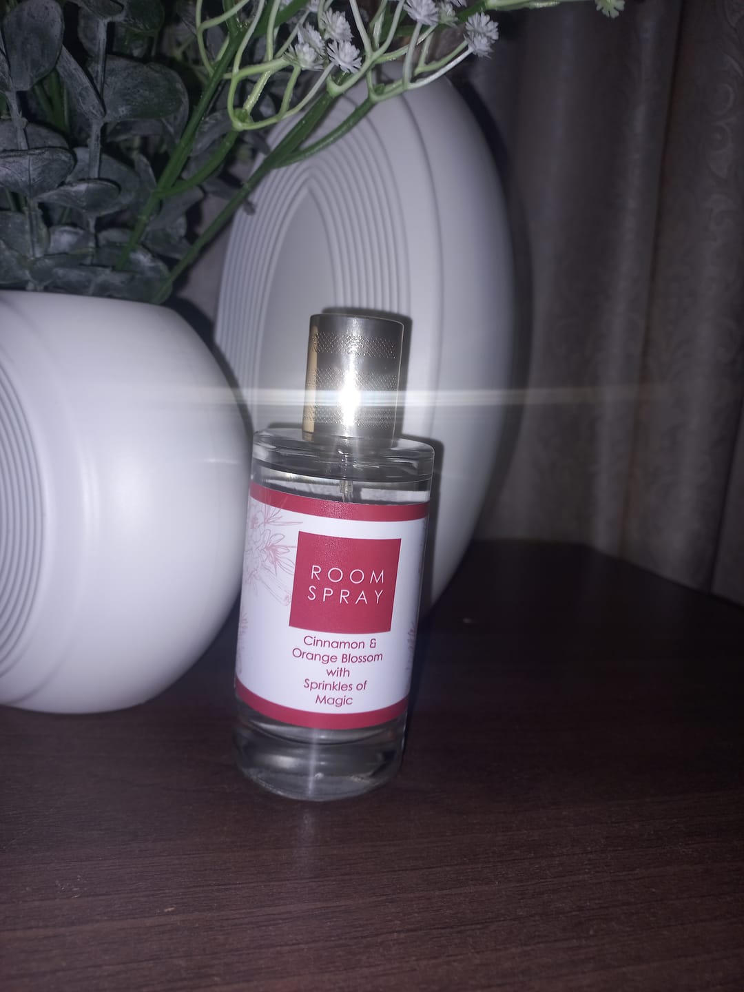 Customer photo review of Cinnamon & Orange Blossom Room Spray