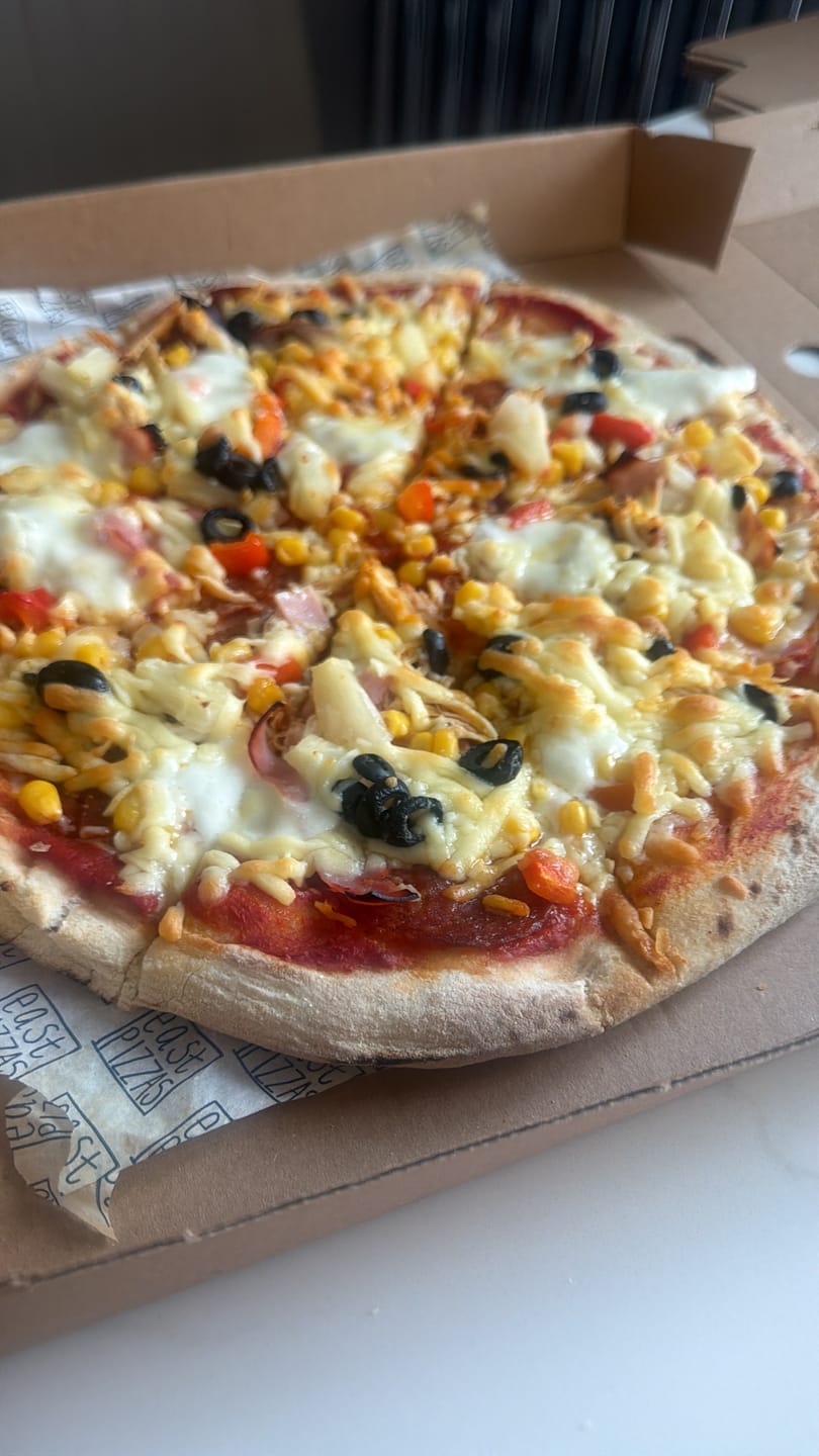 Customer photo review of Sourdough Pizza Bases