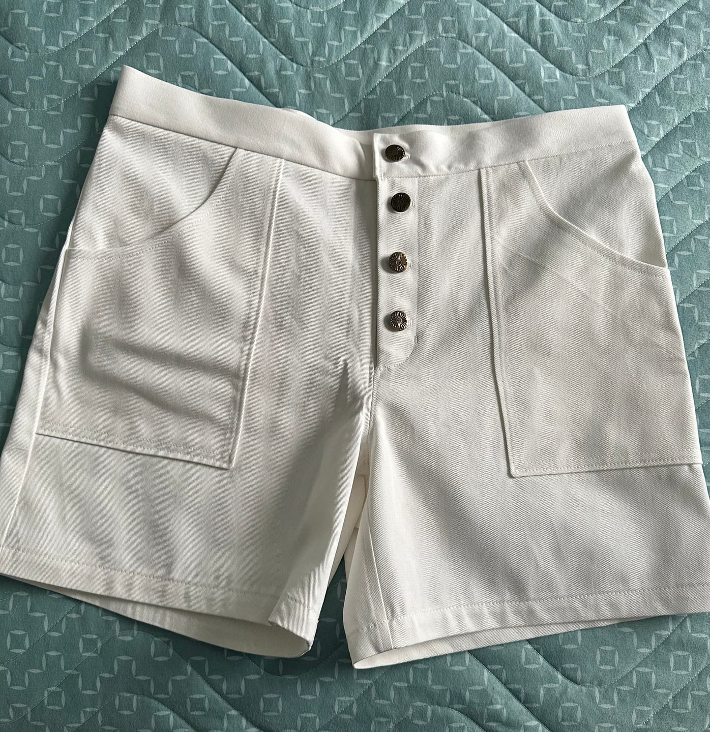 Customer photo review of Plain Cotton Drill Fabric