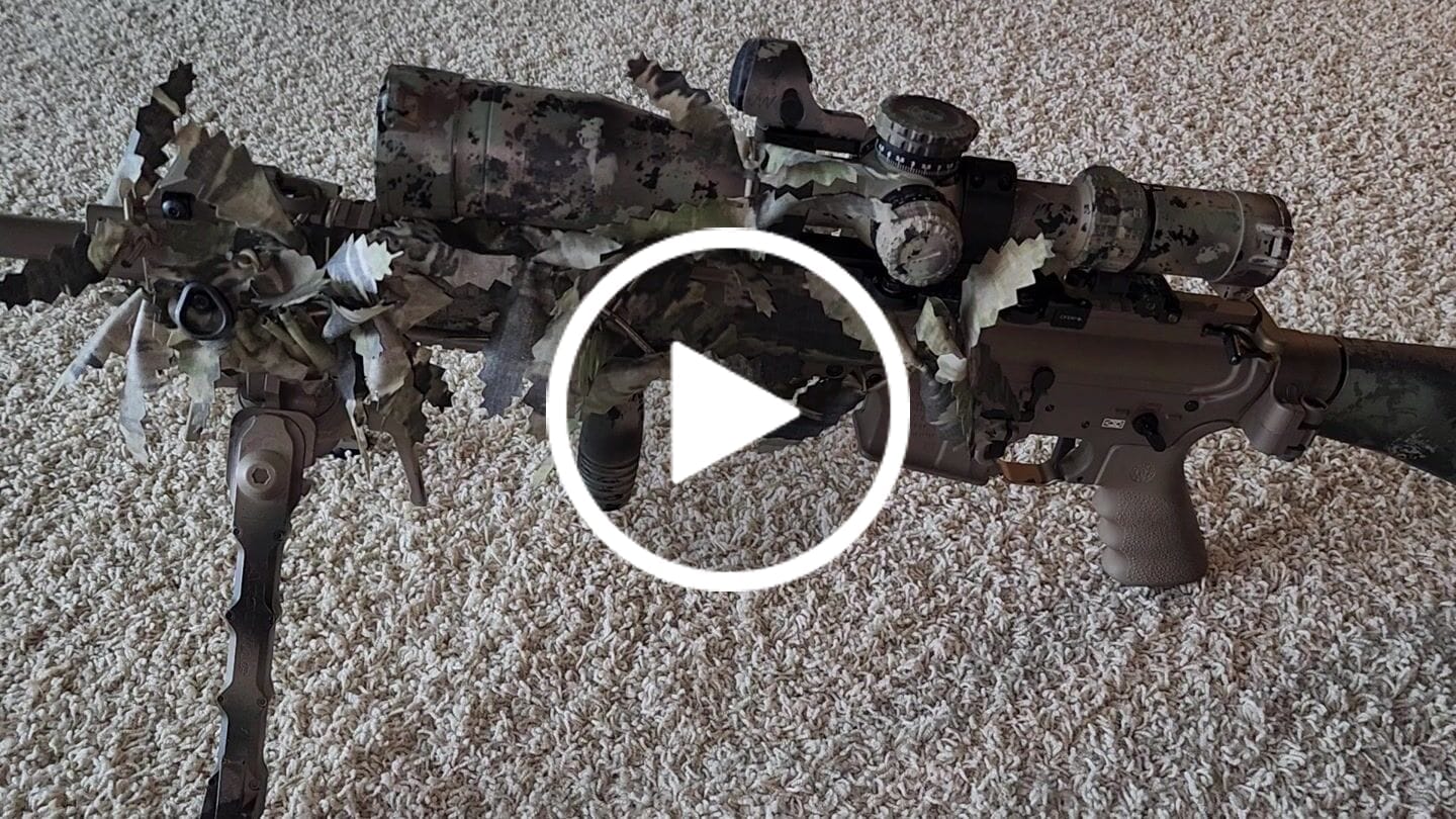 Customer video review of Predator Ghillie™ GAT WRAP