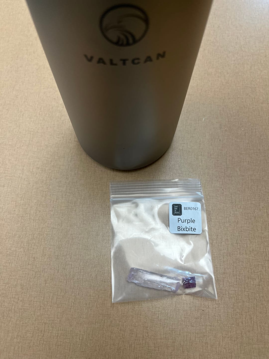 Customer photo review of Valtcan 1000ml Titanium Water Bottle Wide Mouth Single Wall 34oz capacity Ultralight  219g