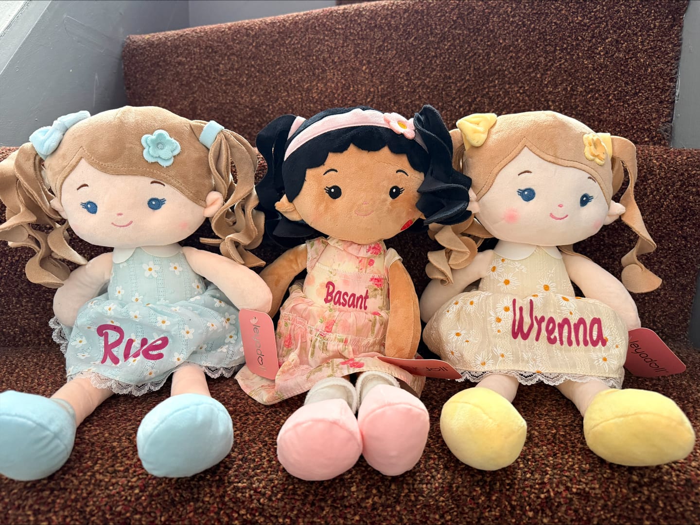 Customer photo review of Personalized Melia Girl - Blue