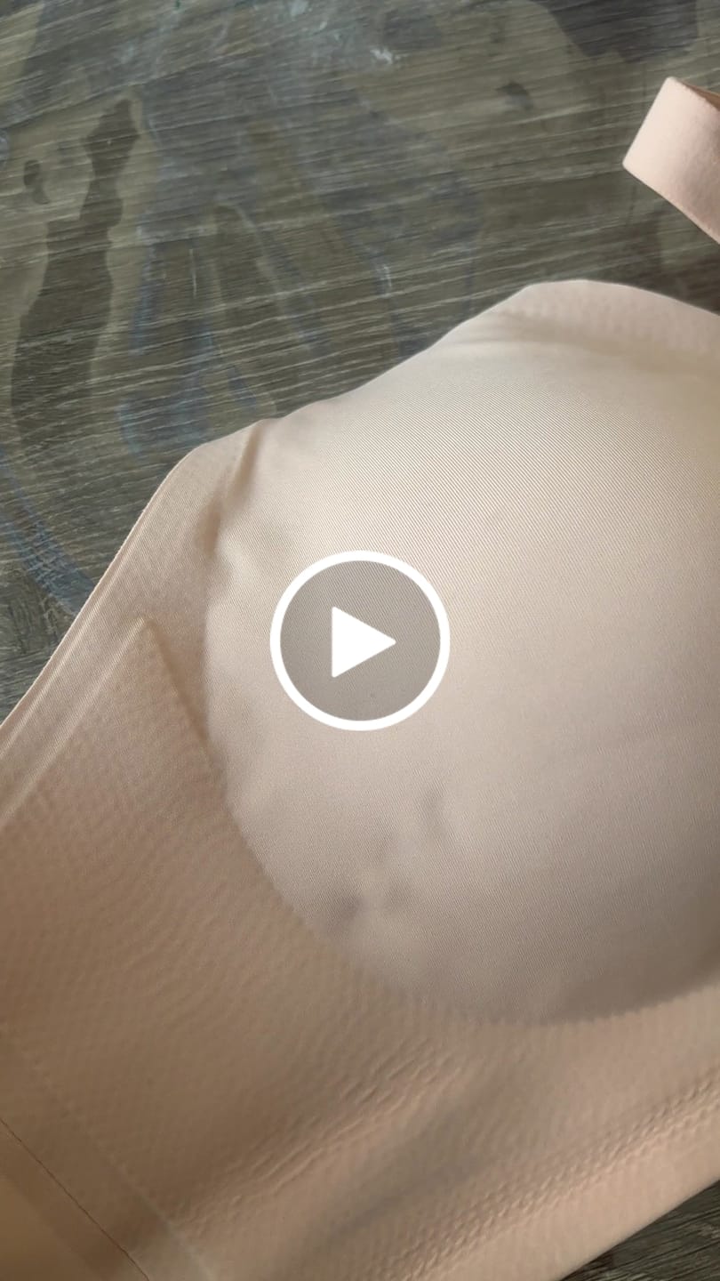 Customer video review of Momcozy Ultra Comfort Seamless Nursing Bra - Beige