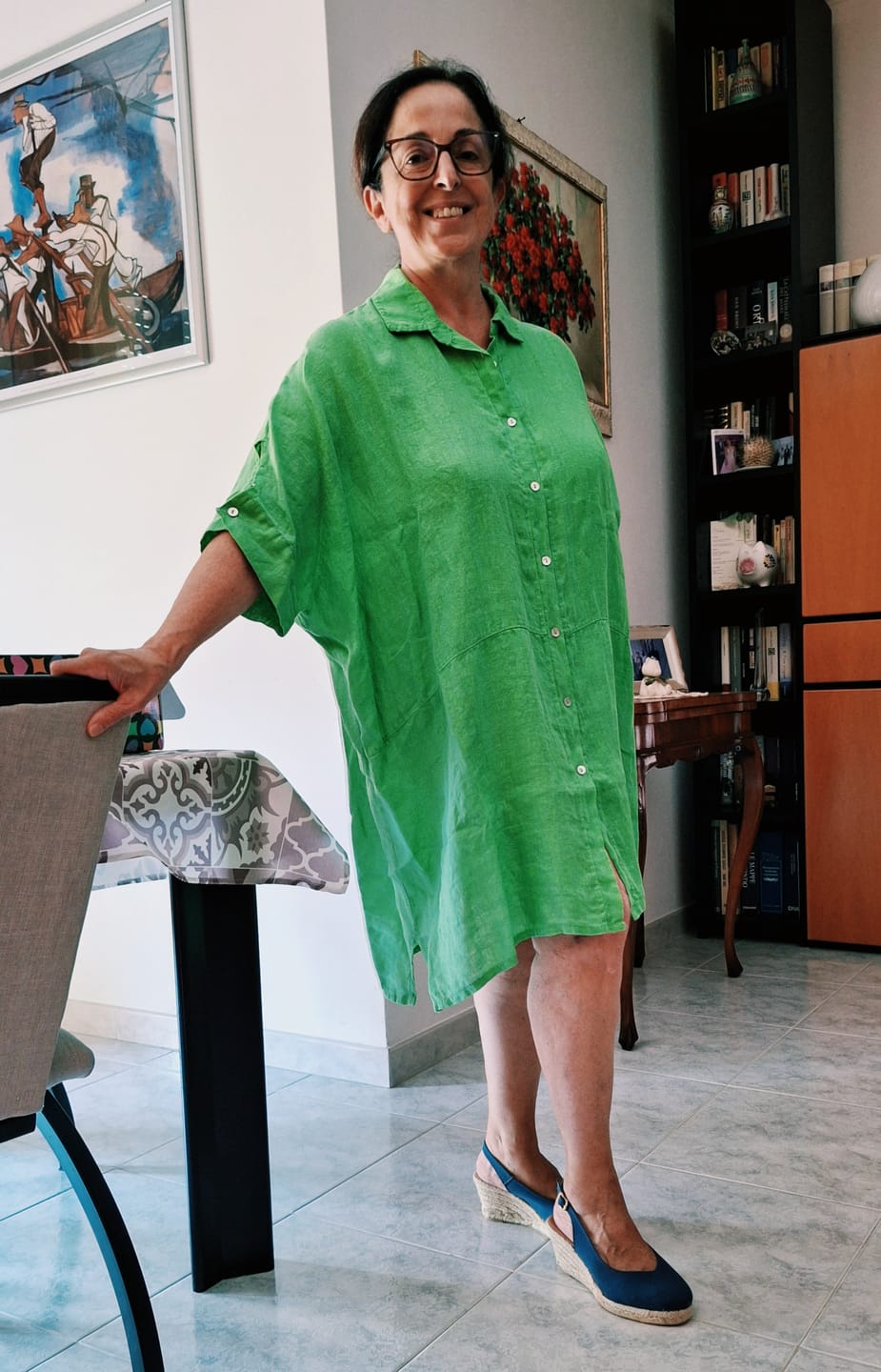 Customer photo review of VESTITO LINDA VERDE