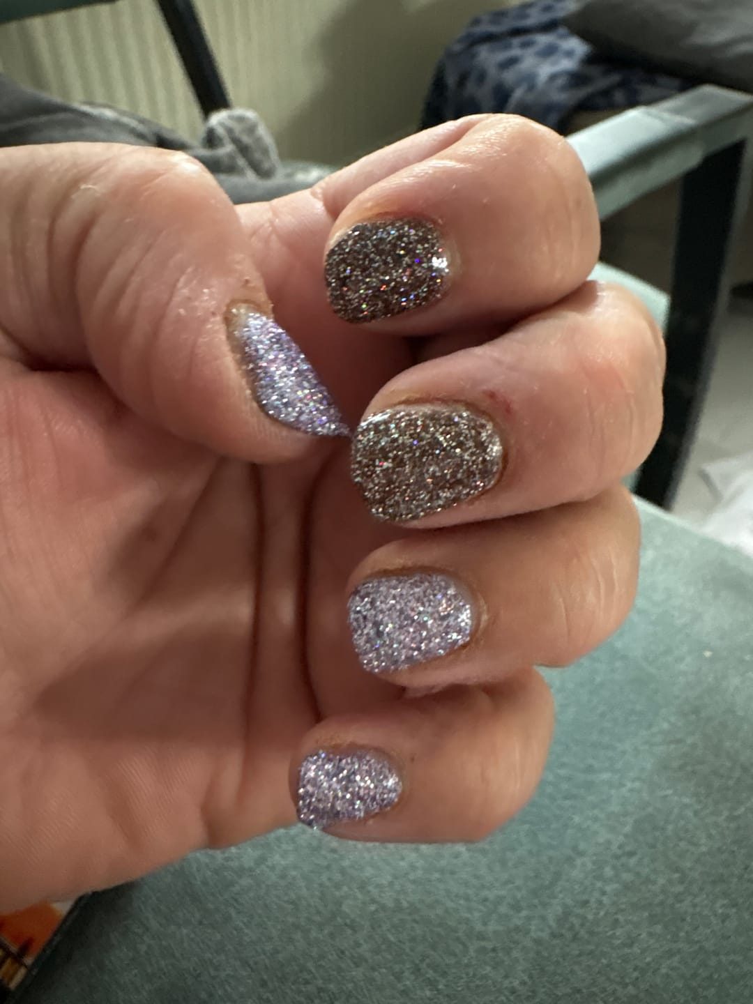 Customer photo review of Stardust Dipping Powder