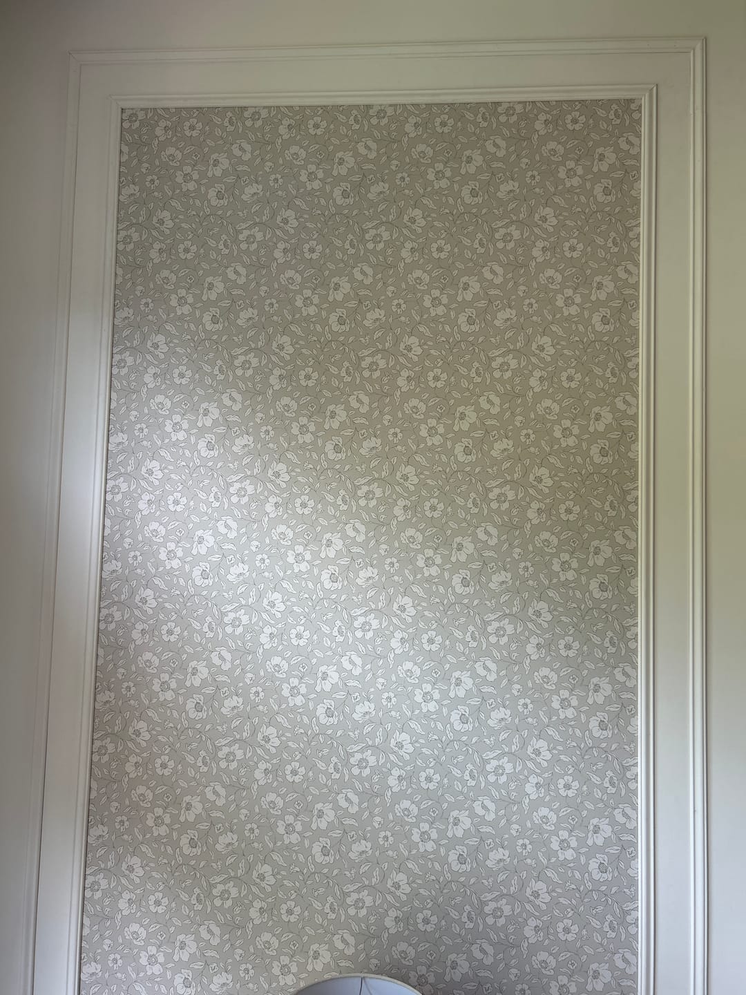 Customer photo review of Margaret Wallpaper by Daphne and Sage