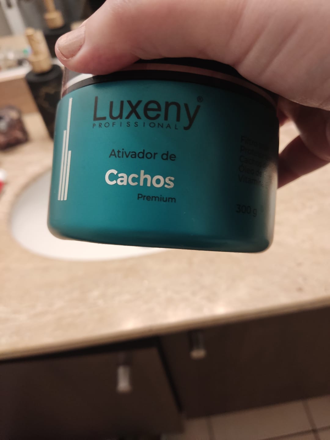 Customer photo review of Activador de Rizos Termoactivo 300 g