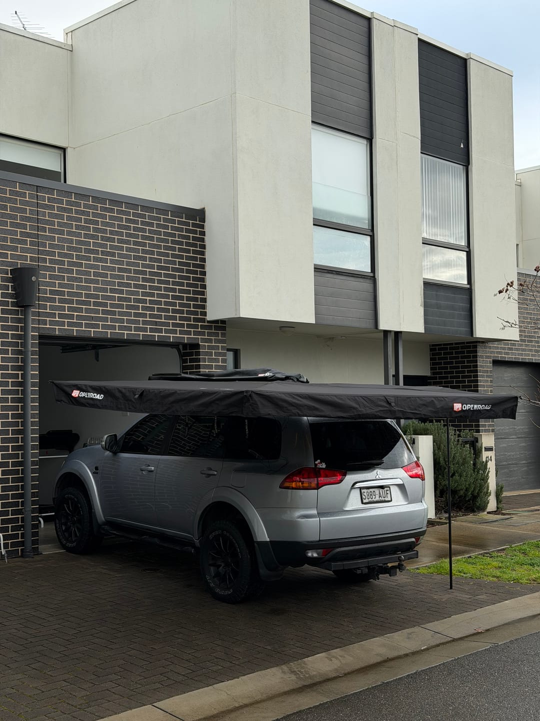 Customer photo review of OPENROAD  270 Free Standing Awning for Camping