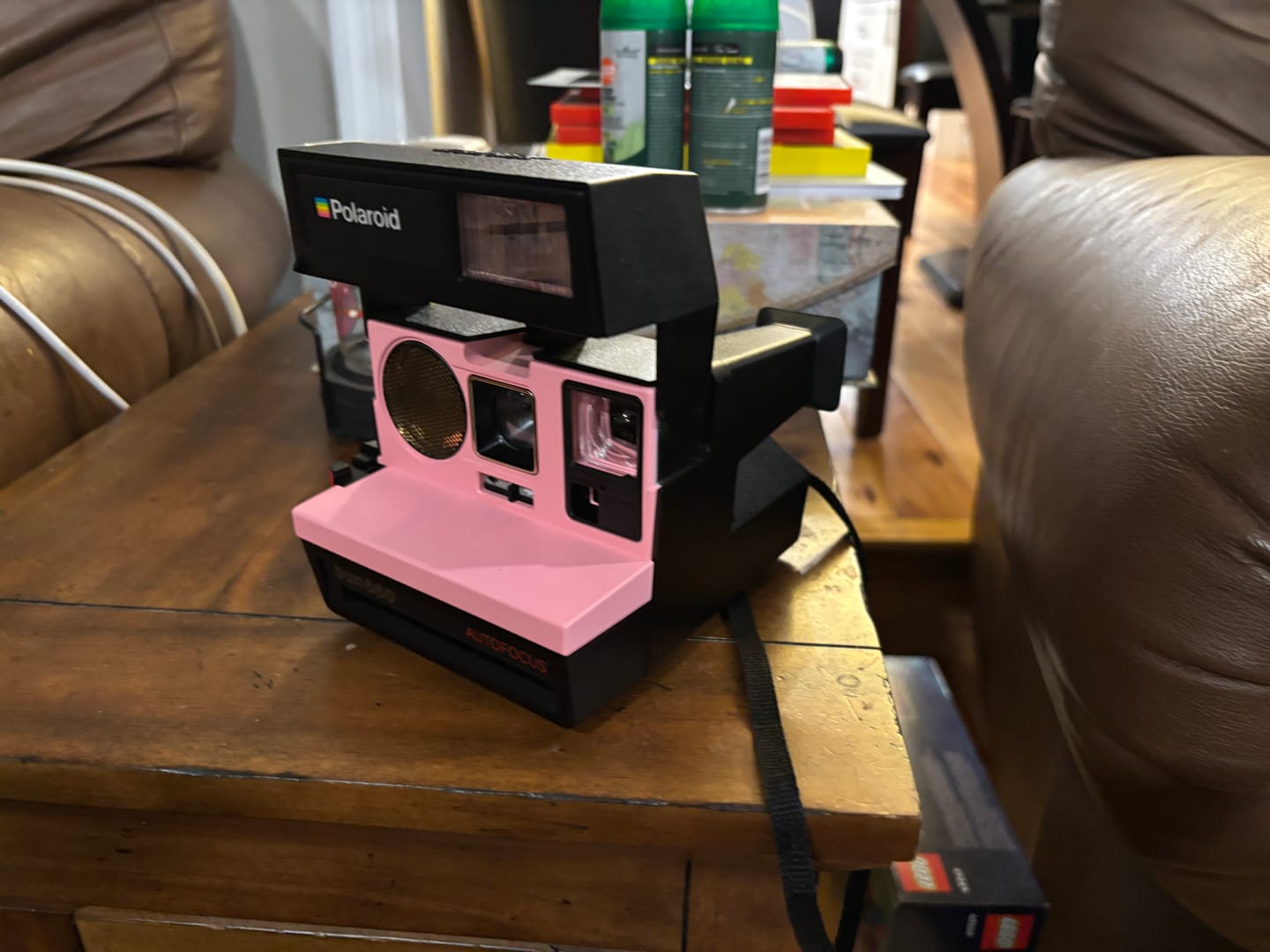 Customer photo review of Polaroid 600 Sun660 Autofocus Pink Instant Film Camera