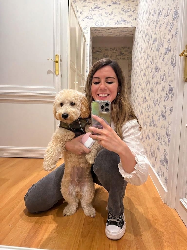 Customer photo review of PawSpa® Calmy™ — Sonidos de Relajación para Mascotas