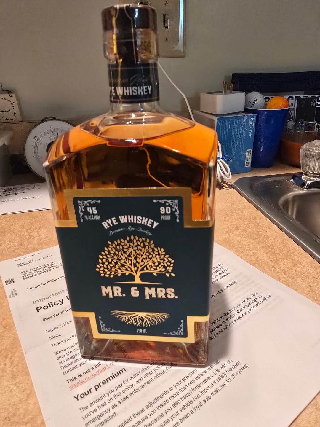 Customer photo review of Green Oak Tree Rye