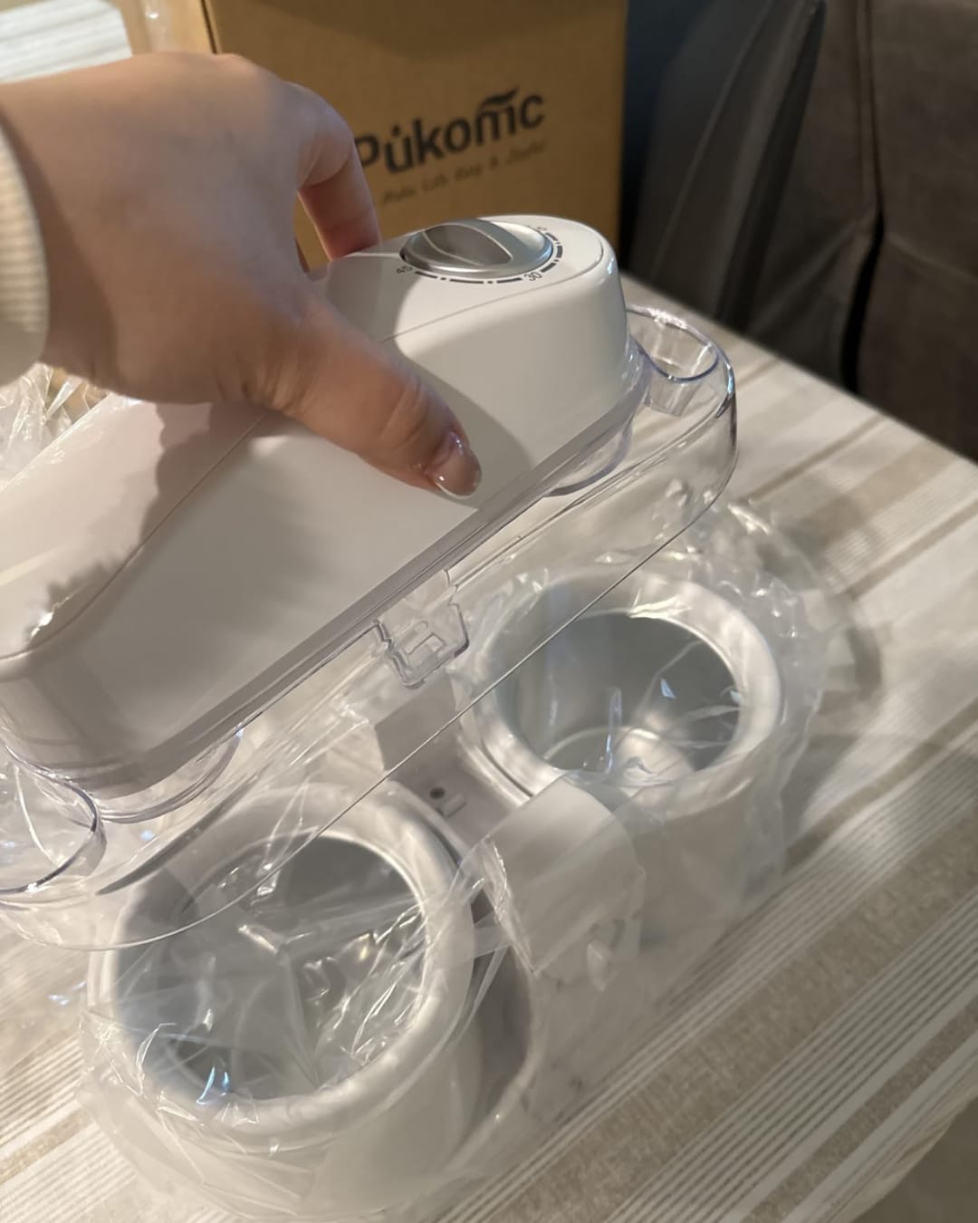 Customer photo review of Creamify™ Ice Cream Maker Cup