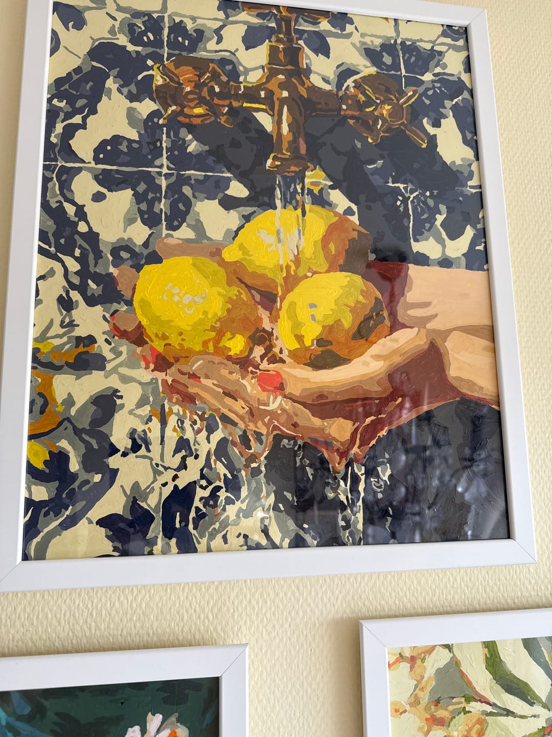 Customer photo review of Whispers of the Shore | Paint by Number