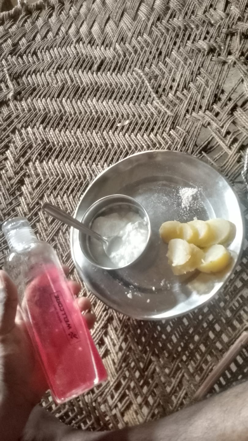 Customer photo review of Wellcore - Micronised Creatine Monohydrate (83 Servings, Fruit Fusion) + Premium Glass Bottle