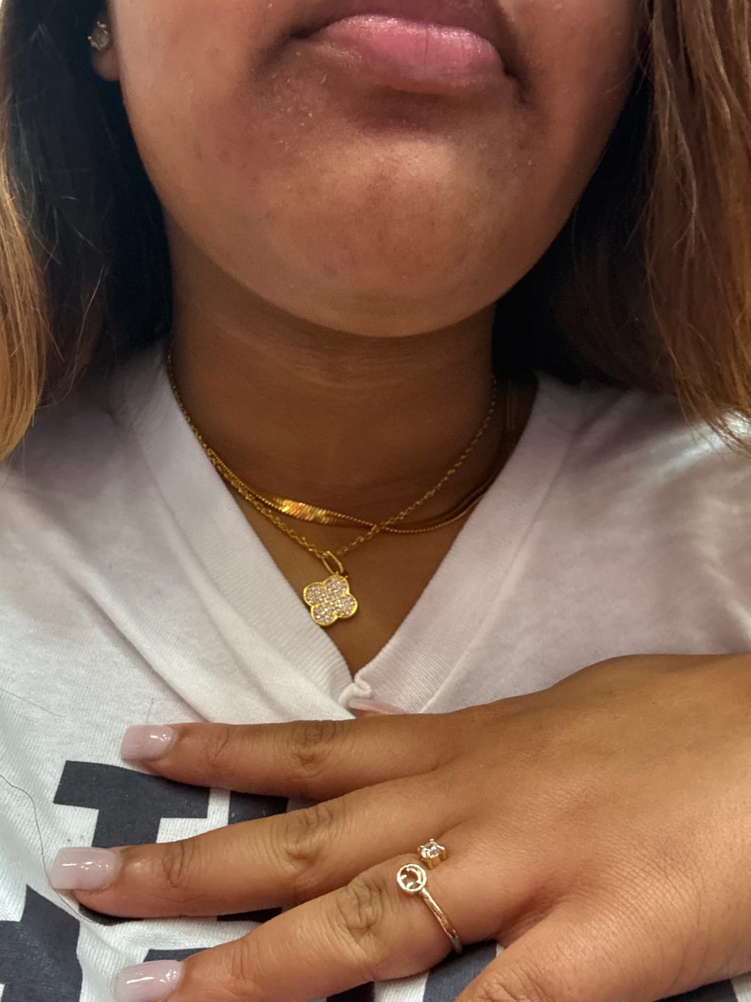 Customer photo review of Herringbone Chain - 5mm