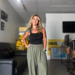Customer photo review of Norvello™ Cropped Sweatpants