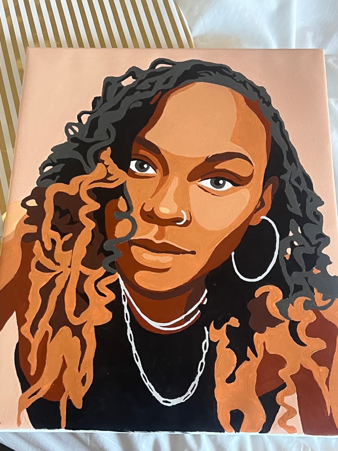 Customer photo review of Selfie Paint Party Kit