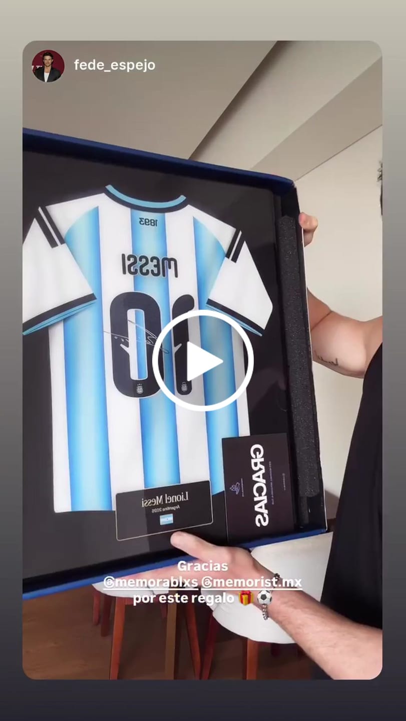 Customer video review of Argentina 2026 Local - Diseño Jersey