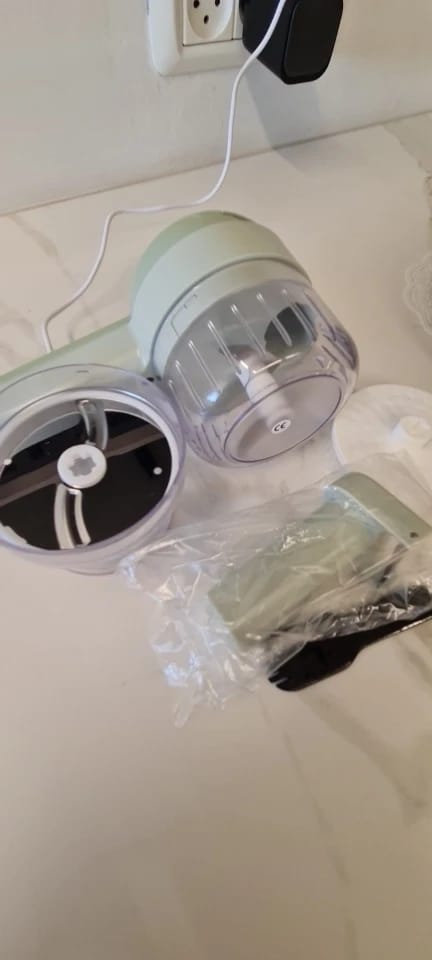 Customer photo review of Cortador de fruta y verdura automático