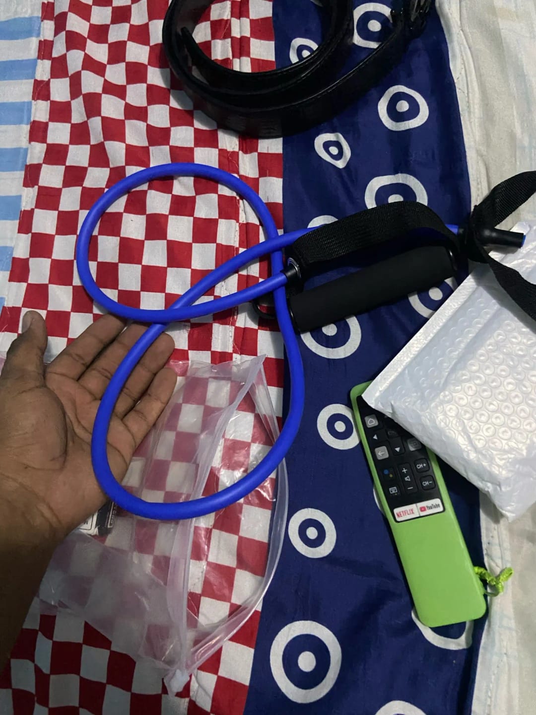 Customer photo review of Cuerdas elásticas de resistencia fitness