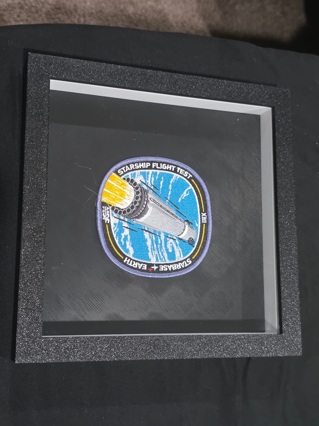 Customer photo review of SpaceX Starship Flight 13 - Collectors Patch
