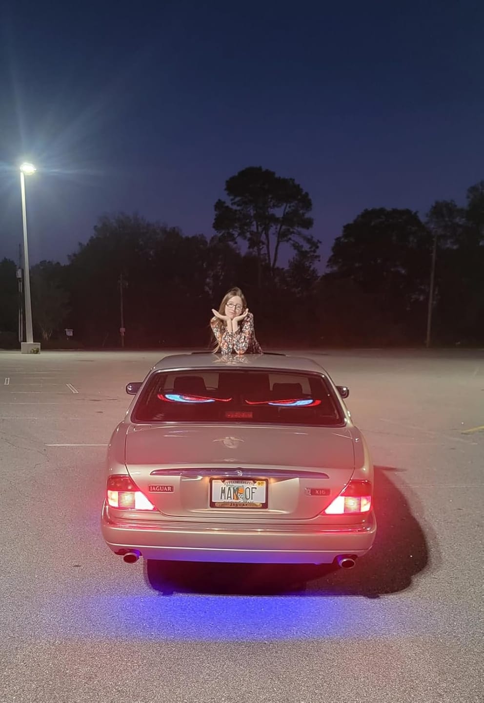 Customer photo review of BOLTHUT™ Flexible LED Matrix Panel — RGB Car Eyes, App & Remote
