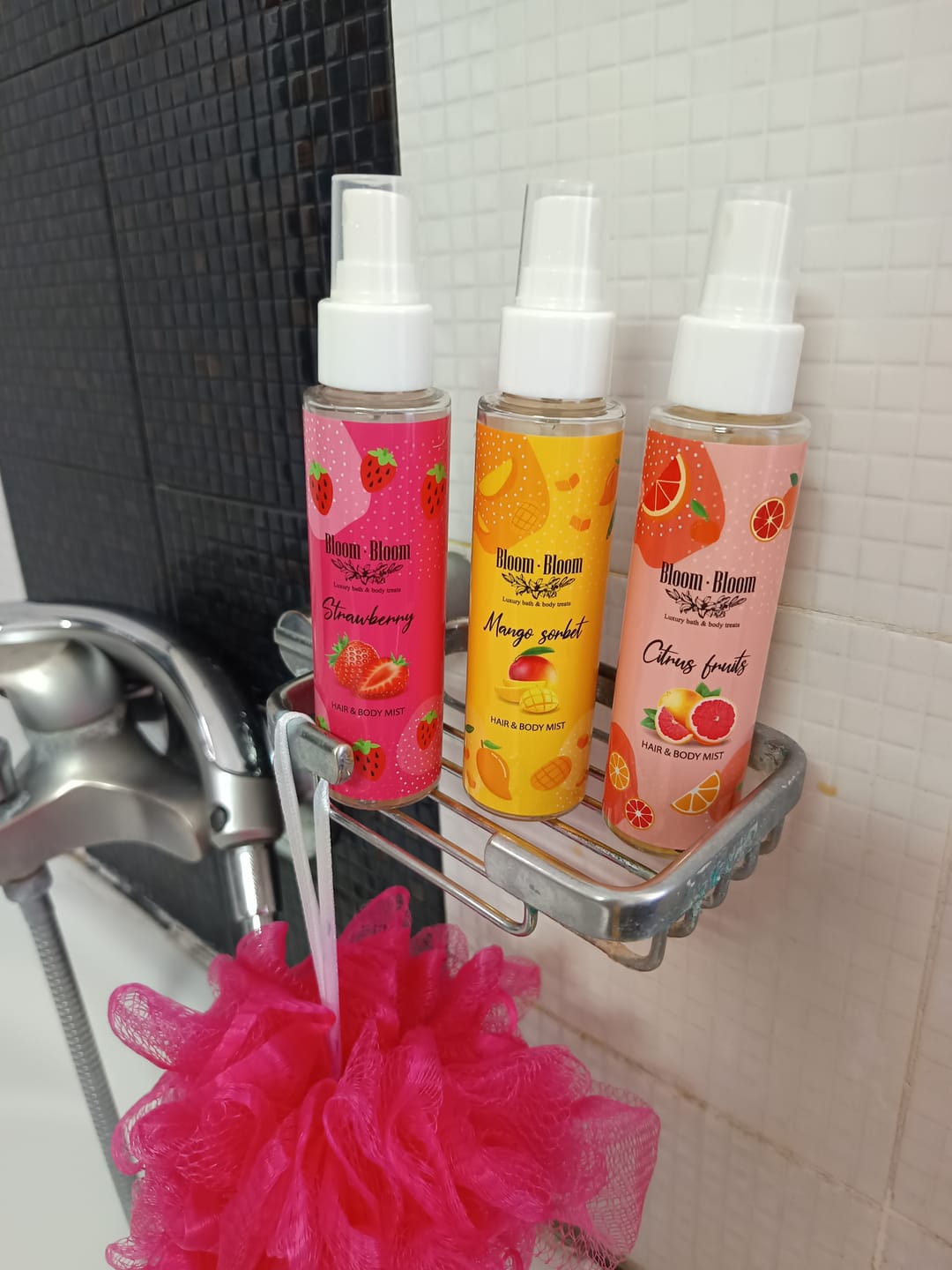 Customer photo review of Hair & Body Mist Strawberry με Πανθενόλη & Αλόη Βέρα | 100ml