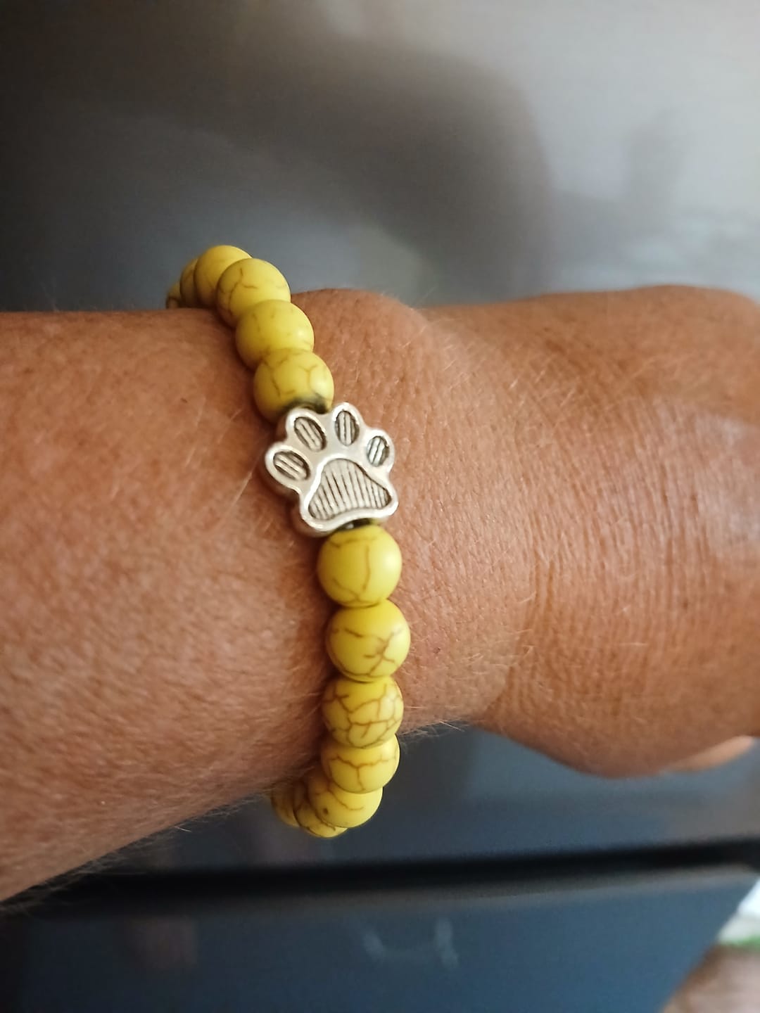 Customer photo review of Kutyákért Karkötő