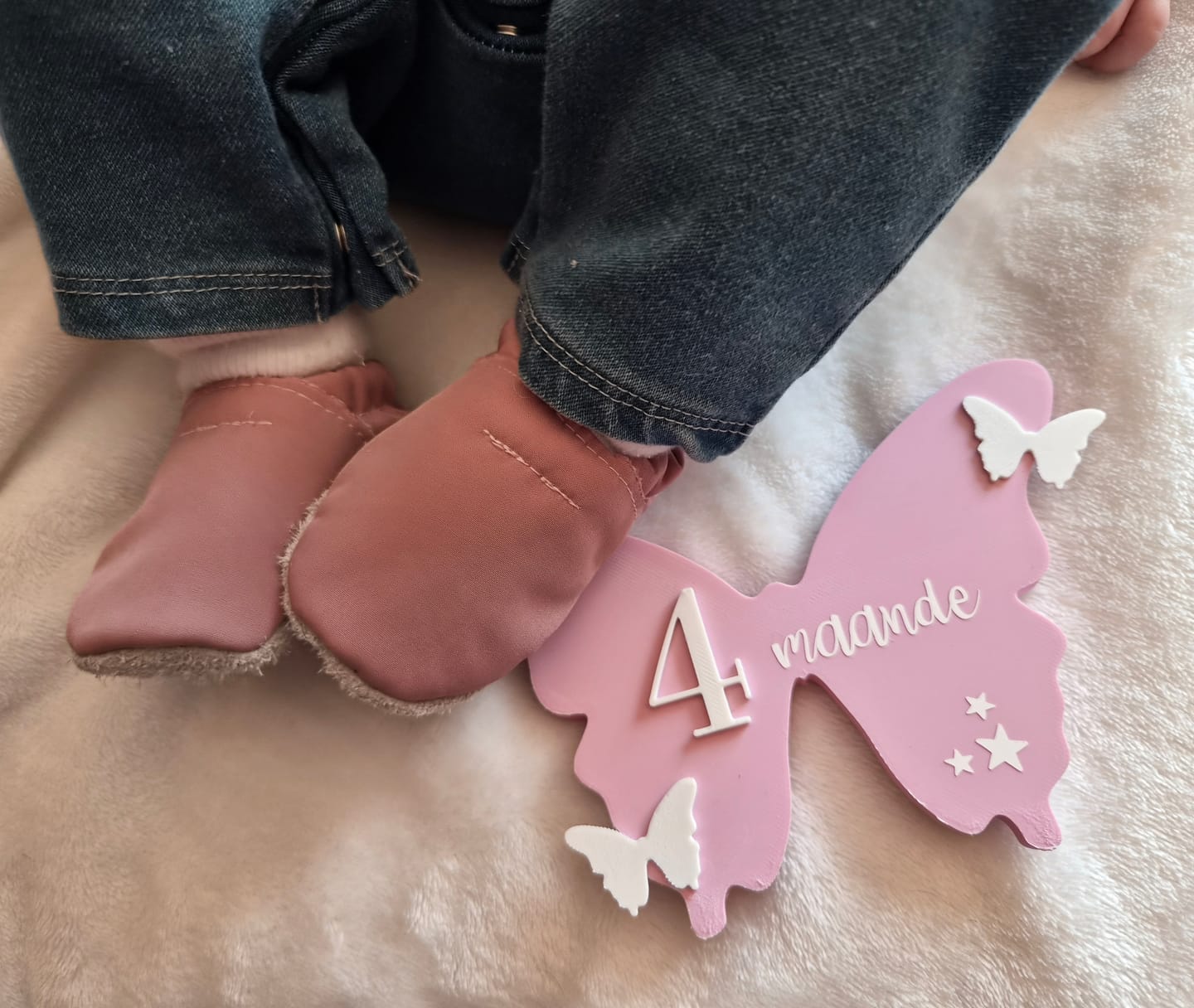 Customer photo review of Slipper Softshell | Blush Pink