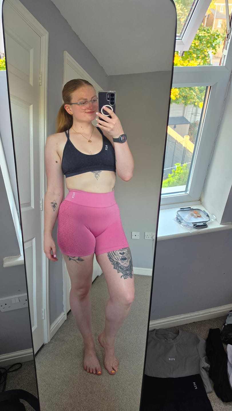 Customer photo review of Birthday Shorts