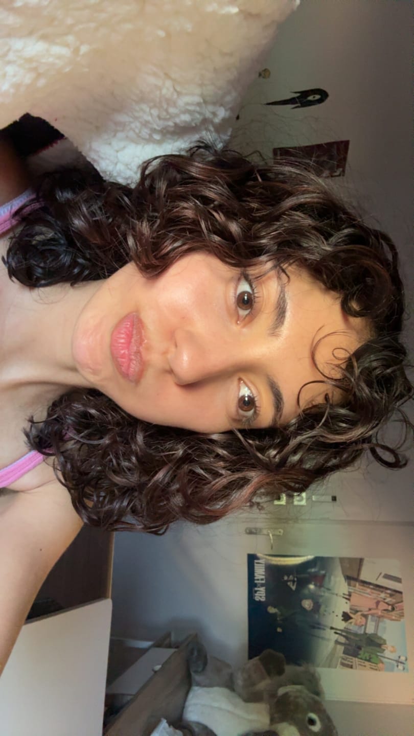Customer photo review of Soin repulpeur de boucles sans rinçage odeur bubble 250ml