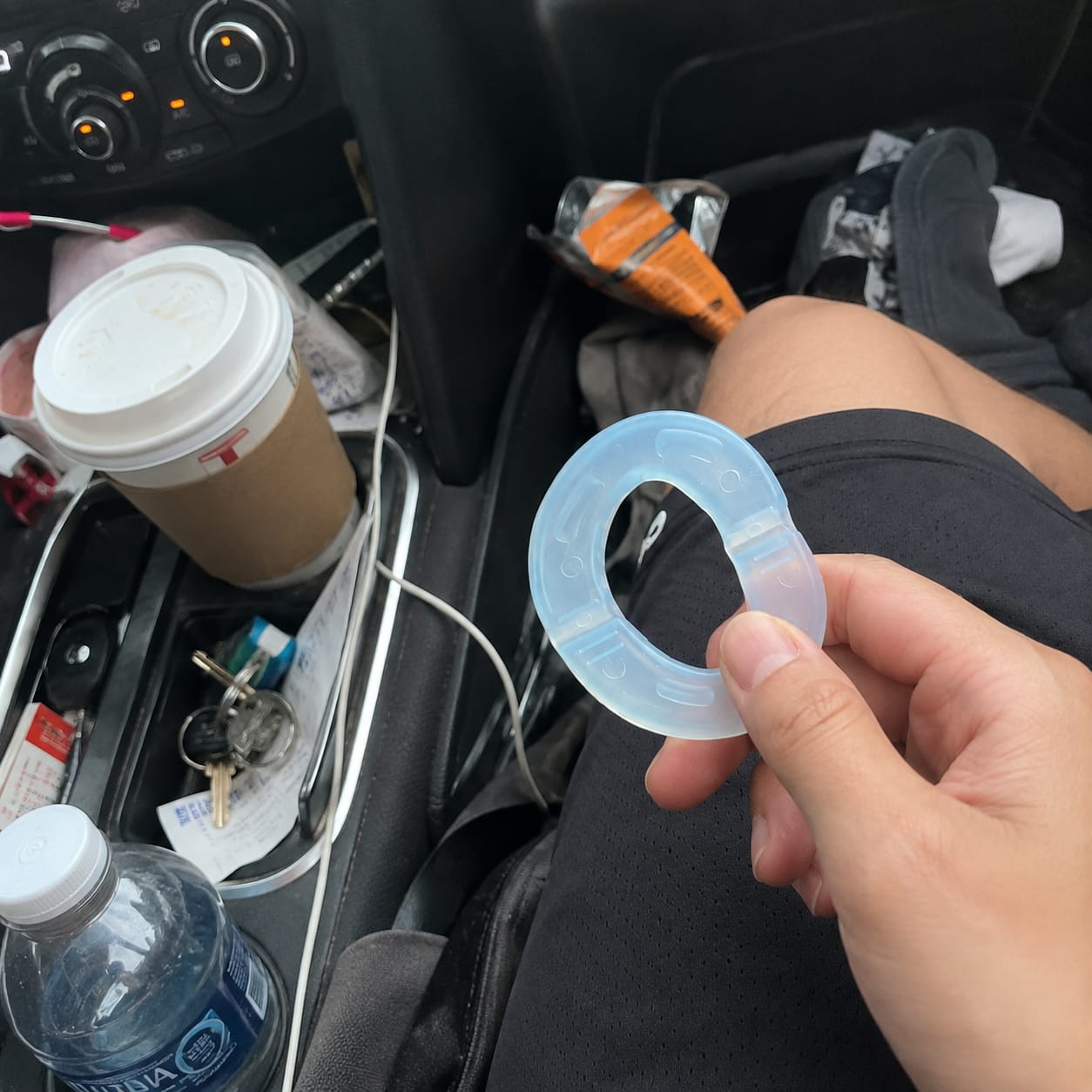 Customer photo review of GlowStep - Silent Anti-Snoring Mouth Guard™