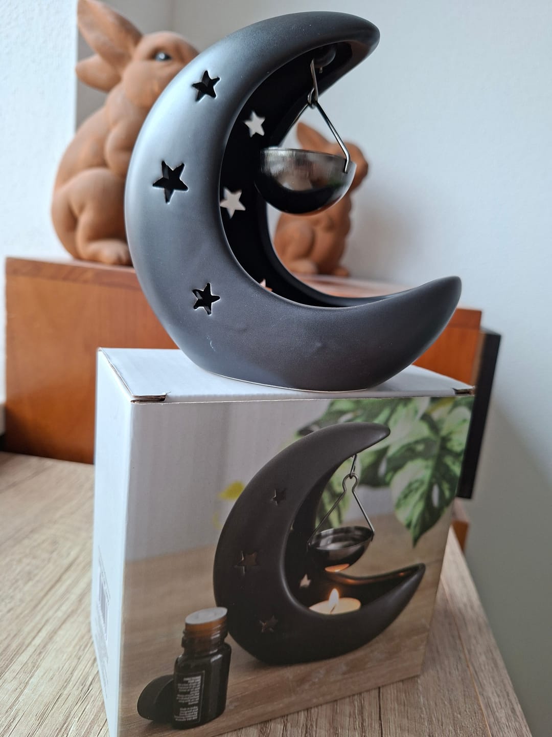 Customer photo review of Hängende Mond-Duftlampe
