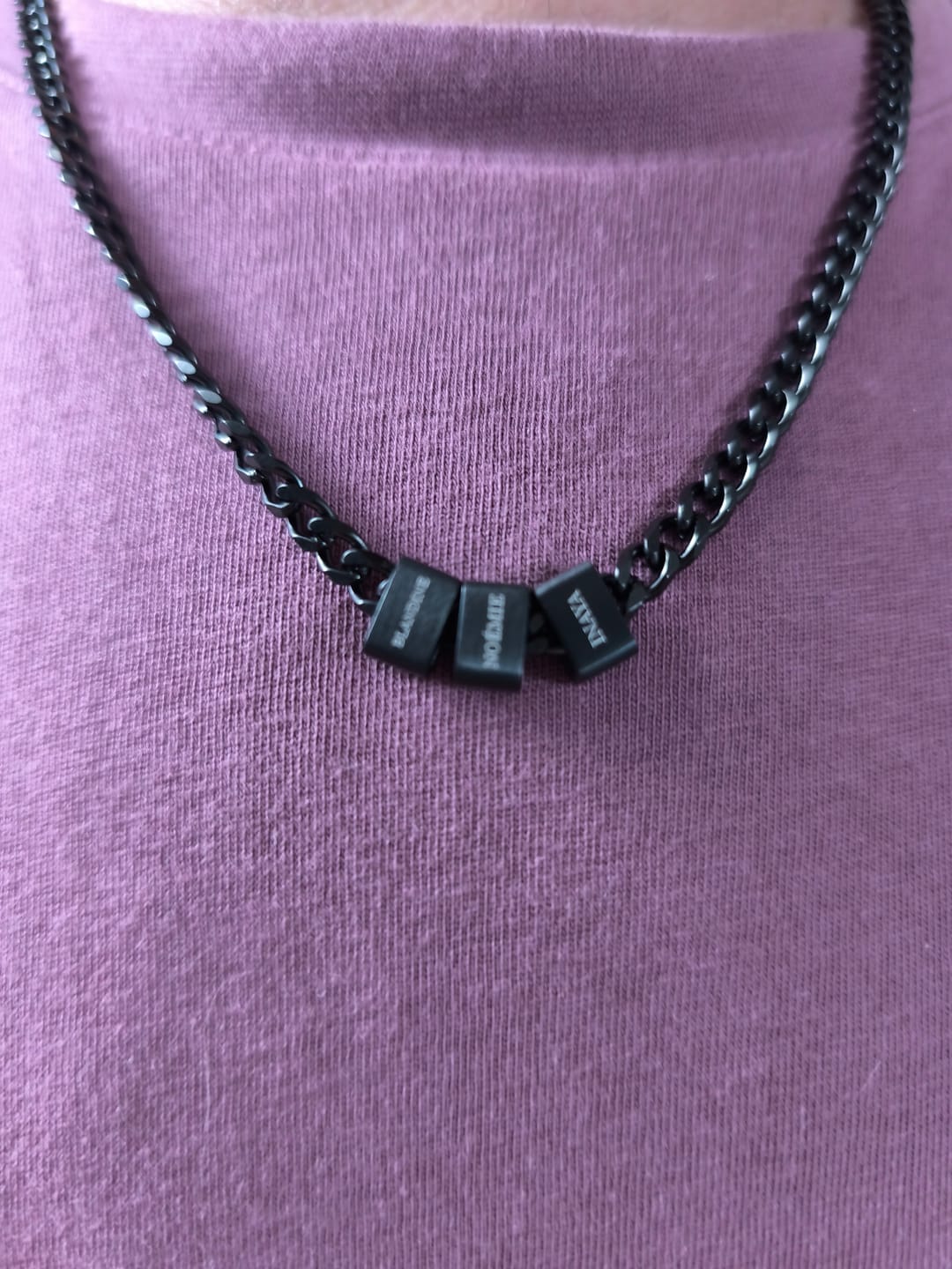 Customer photo review of Necklace: Legacy