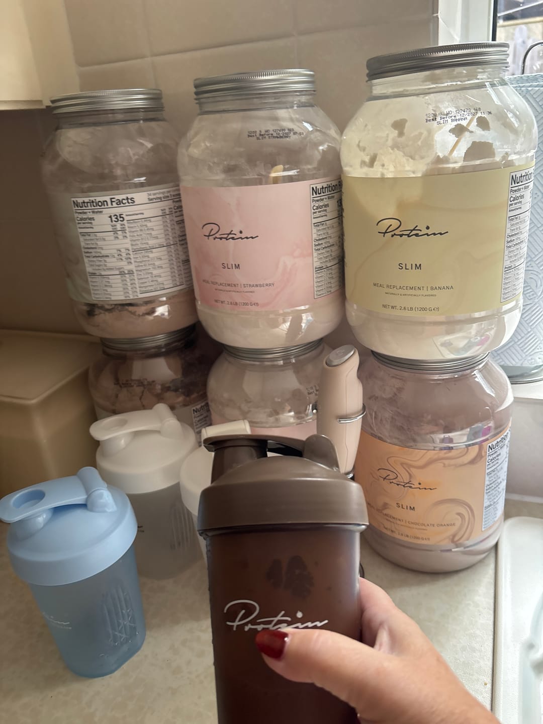 Customer photo review of Slim Meal Replacement | 34 Servings one
